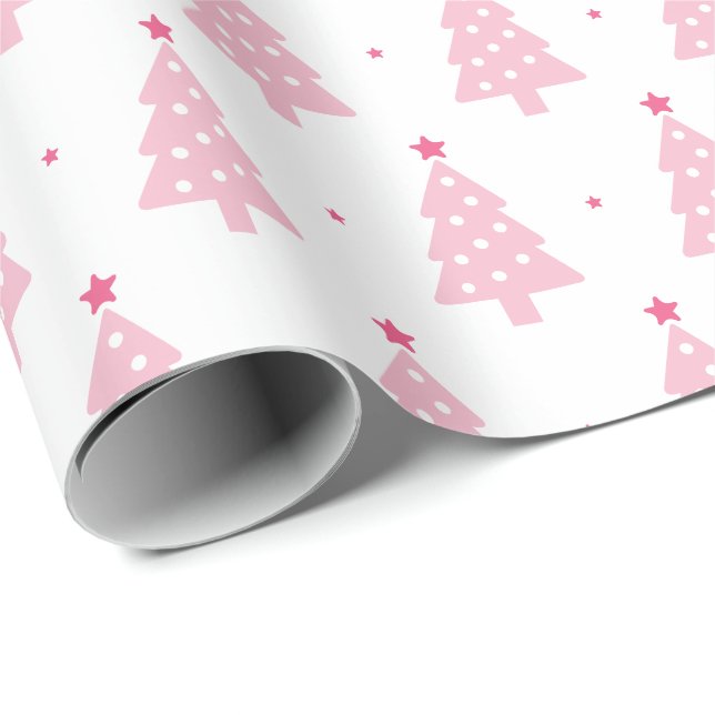 Papier Cadeau de Noël Ho Ho Ho Festif (Coin rond)