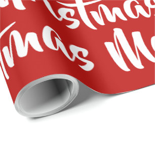 Papier cadeau de Noël joyeux