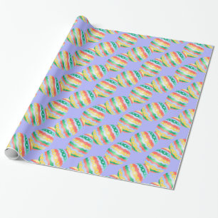 Papier cadeau de Pâques pour l'enlèvement des oeuf