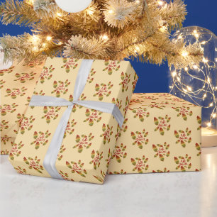 Papier cadeau de Thanksgiving Leaf Glow