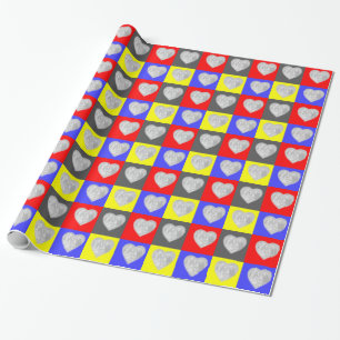 Papier Cadeau De tous les nous - enveloppe de cadeau colorée de