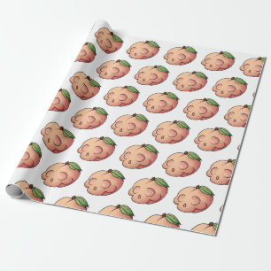 Papier Cadeau Décès Douce Poche Crâne