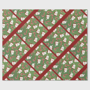 Papier Cadeau Décoration de Noël