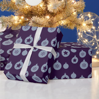Papier Cadeau Décorations de Noël
