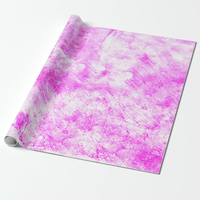 Papier Cadeau Découpage blanc vintage d'antiquité texturé violet (Déroulé)