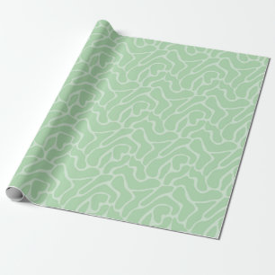 Papier Cadeau Découvrez le motif d'amibe transparent