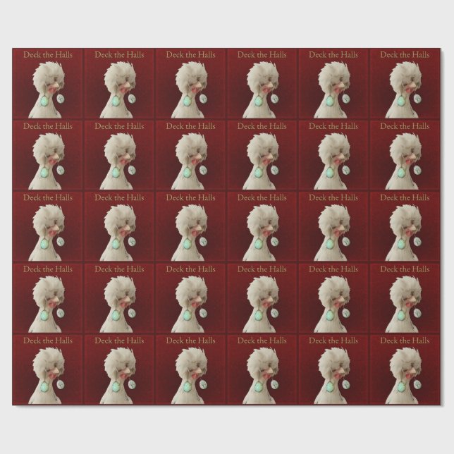 Papier Cadeau Découvrir les couloirs de l'enveloppement de cadea (Plat)