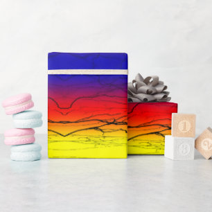 Papier Cadeau Dégradé Abstrait