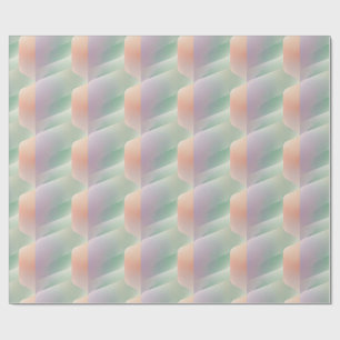 Papier Cadeau Dégradé Abstrait Pastel Couleur Douce Esthétique