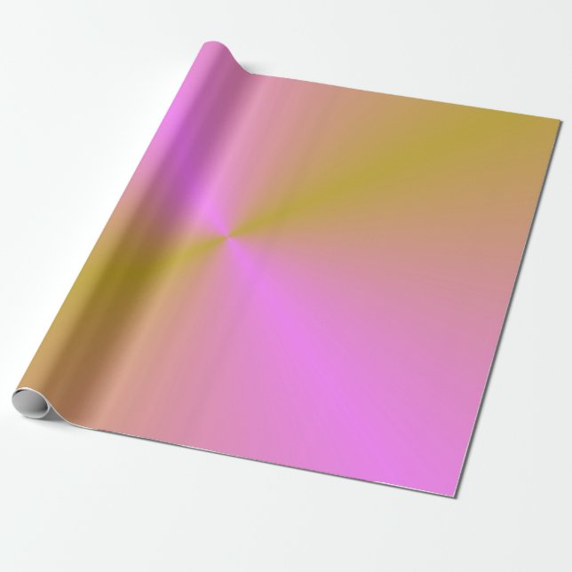 Papier Cadeau dégradé de couleurs  (Déroulé)