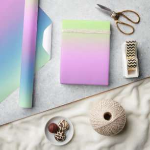 Papier Cadeau Dégradé lumineux.