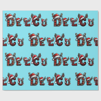 Papier Cadeau delco Christmas