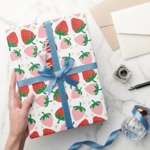Papier Cadeau Délices Blancs de Baies