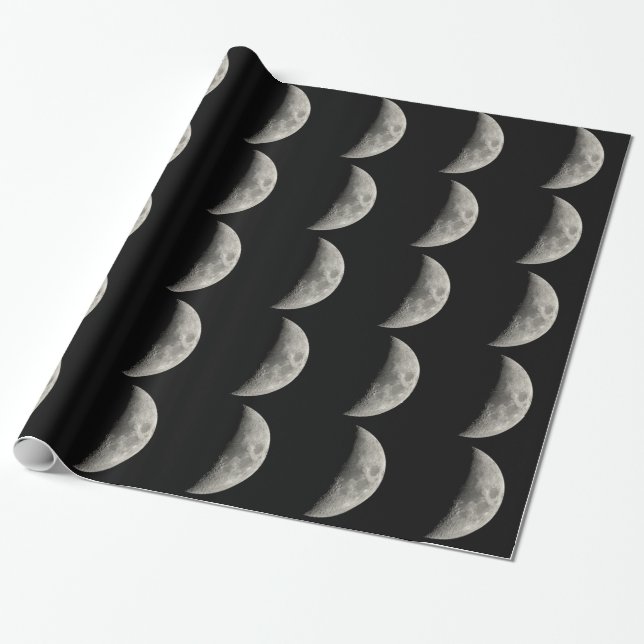 Papier Cadeau Demi-lune (Déroulé)