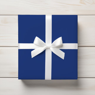 Papier Cadeau Dénim Royal Blue Solid
