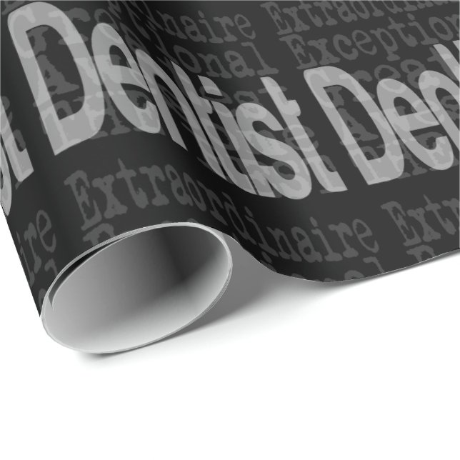 Papier Cadeau Dentiste (Coin rond)