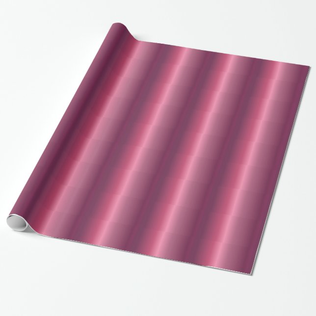 Papier Cadeau Design couleur Bordeaux brillant (Déroulé)
