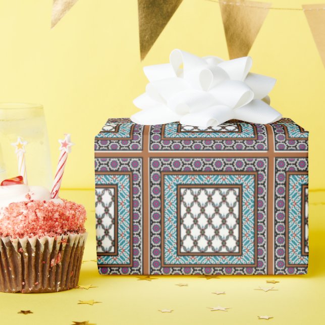 Papier Cadeau Design de la fierté mexicaine 2 (Fête d'anniversaire)