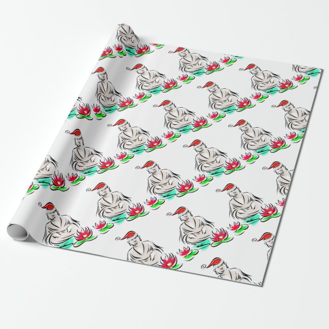 Papier Cadeau Design de Noël zen (Déroulé)