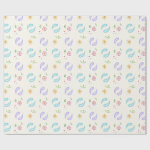Papier Cadeau Design de printemps