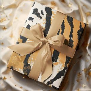 Papier Cadeau Design d'impression Boho Chic Tiger