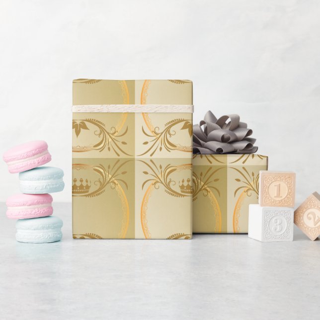 Papier Cadeau Design elegante e raffinato (Baby Shower)