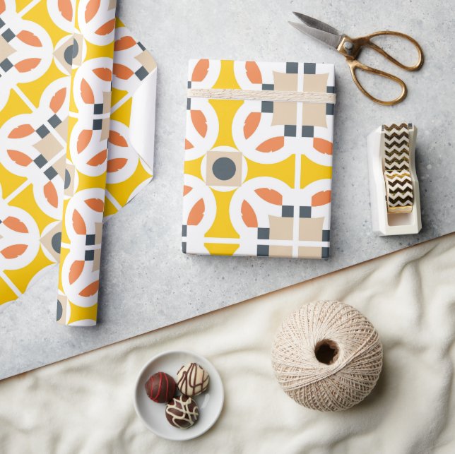 Papier Cadeau Design marocain traditionnel (Artisanat)