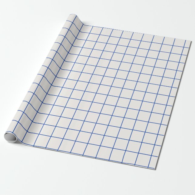 Papier Cadeau Design motif abstrait géométrique moderne avec sim (Déroulé)