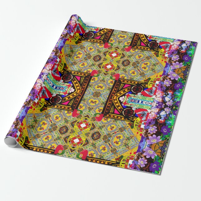 Papier Cadeau Design portugais (Déroulé)