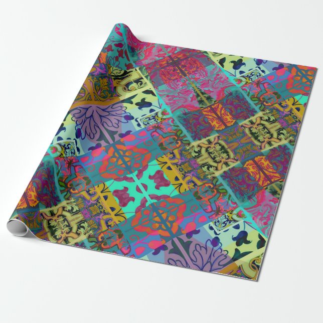 Papier Cadeau Design portugais (Déroulé)