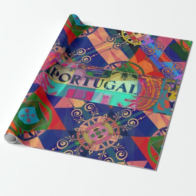Papier Cadeau Design portugais (Déroulé)