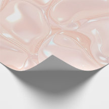 papier cadeau design slime pastel