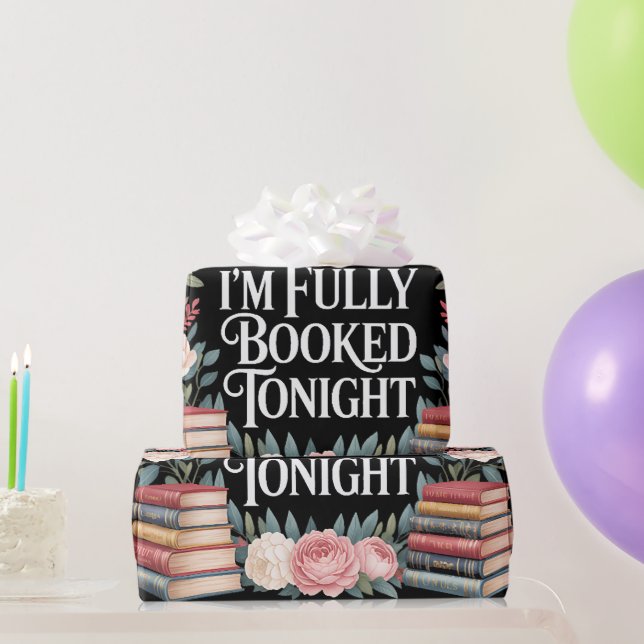 Papier Cadeau Désolé, je suis complet ce soir  (Cadeaux de fête)
