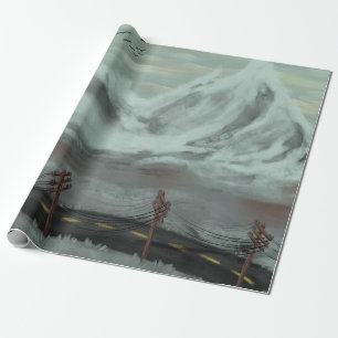 Papier Cadeau Désoler la route