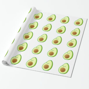 Papier Cadeau Dessin Avocado mignon