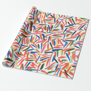 Papier Cadeau Dessin d'aquarelle Abstrait