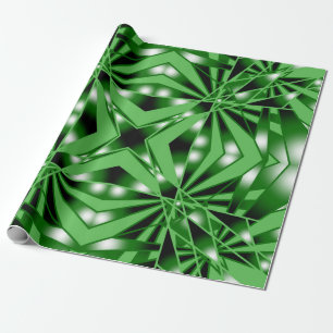 Papier Cadeau Dessin en perspective pleine dégradé de couleur ve