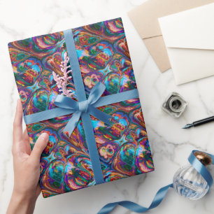 Papier Cadeau Dessin moderne de peintures