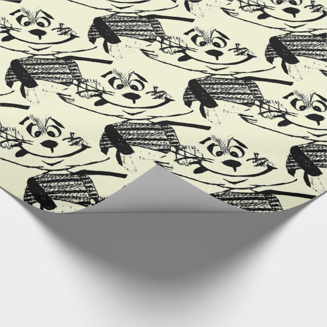 Papier Cadeau Dessin sur lapin (Coin)