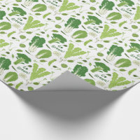 Devenez écolo ! Vert feuillu ! Légume heureux de