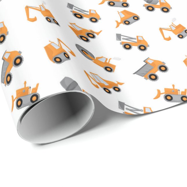 Papier Cadeau Diggin vers le haut d'amusement (Coin rond)