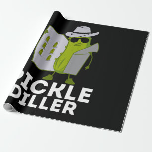 Papier Cadeau Dilligent amateur de cornichons agent secret amate