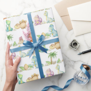Papier Cadeau Dinosaure