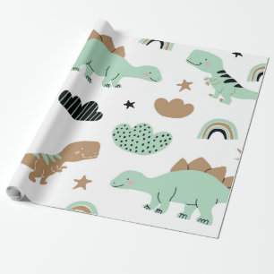 Papier Cadeau Dinosaures