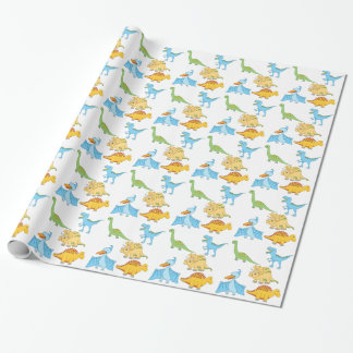 Papier Cadeau Dinosaures