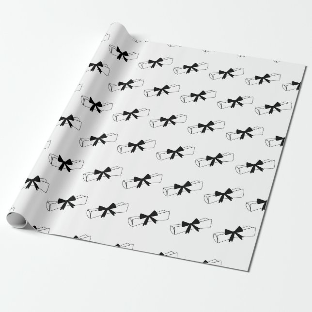 Papier Cadeau Diplôme (Déroulé)