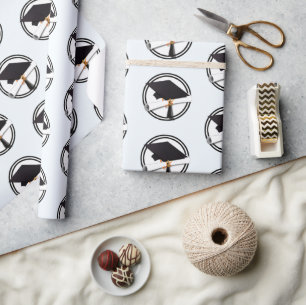 Papier Cadeau Diplôme de Casquette de deuxième année