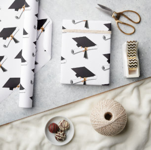 Papier Cadeau Diplôme de fin d'études universitaires remise des