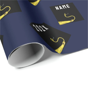 Papier Cadeau Diplôme personnalisé 2025 Cadeau