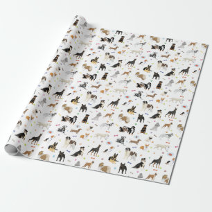 Papier Cadeau Divers Motifs de chiens